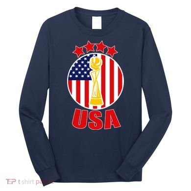 USA Women's Soccer Championship Long Sleeve Shirt