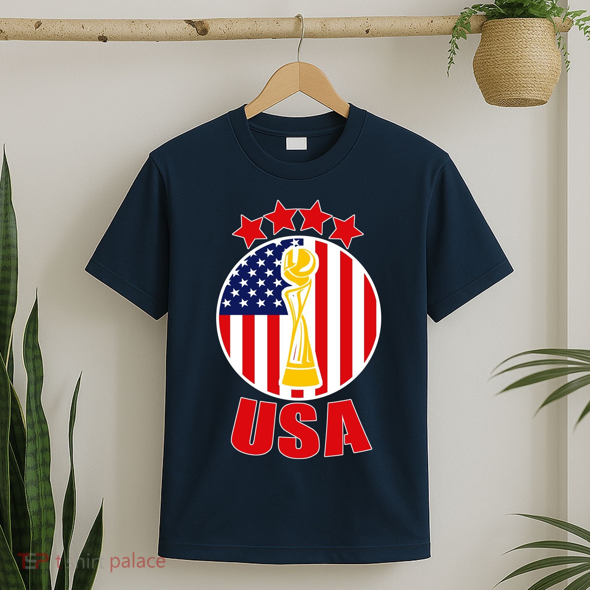 USA Women's Soccer Championship T-Shirt