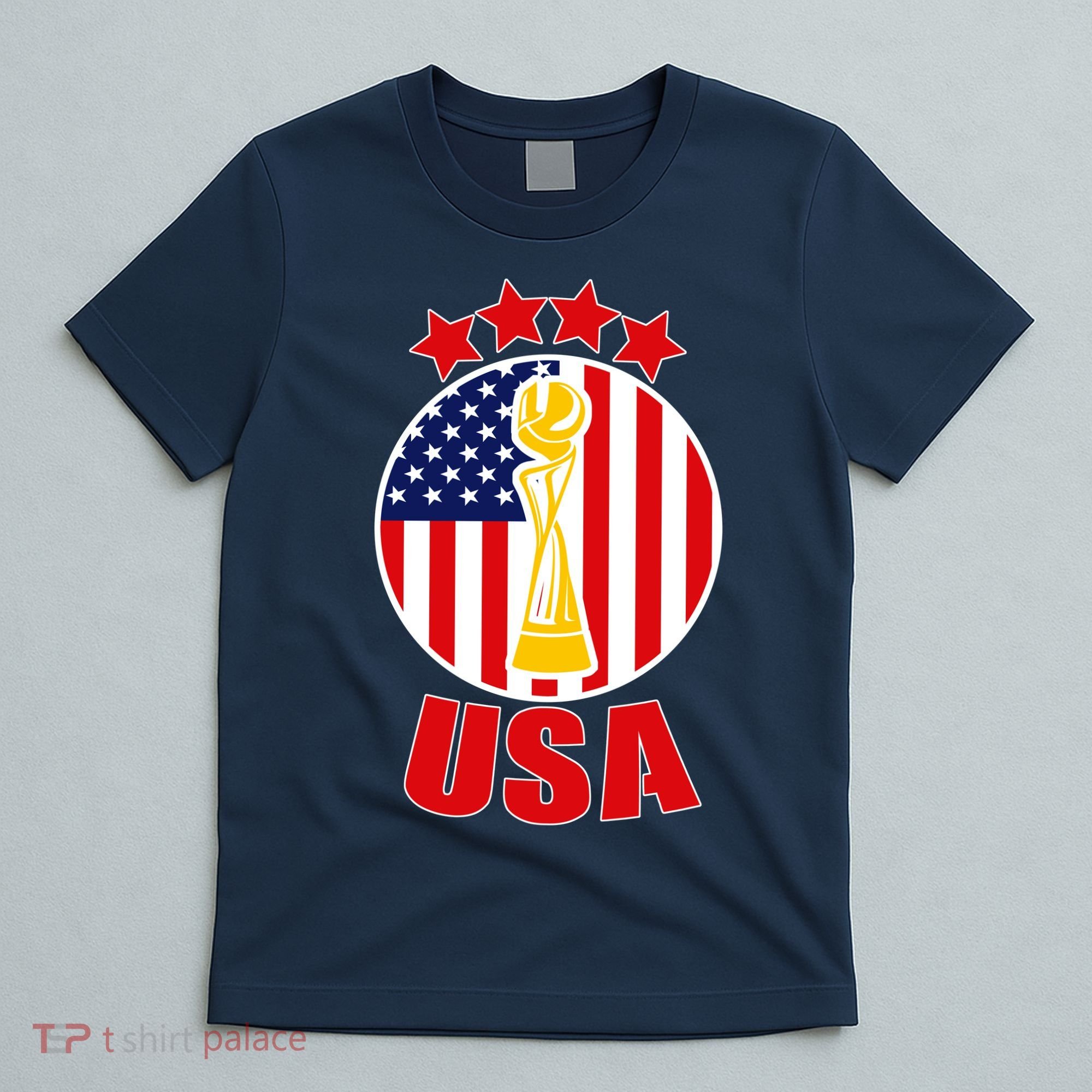 USA Women's Soccer Championship T-Shirt