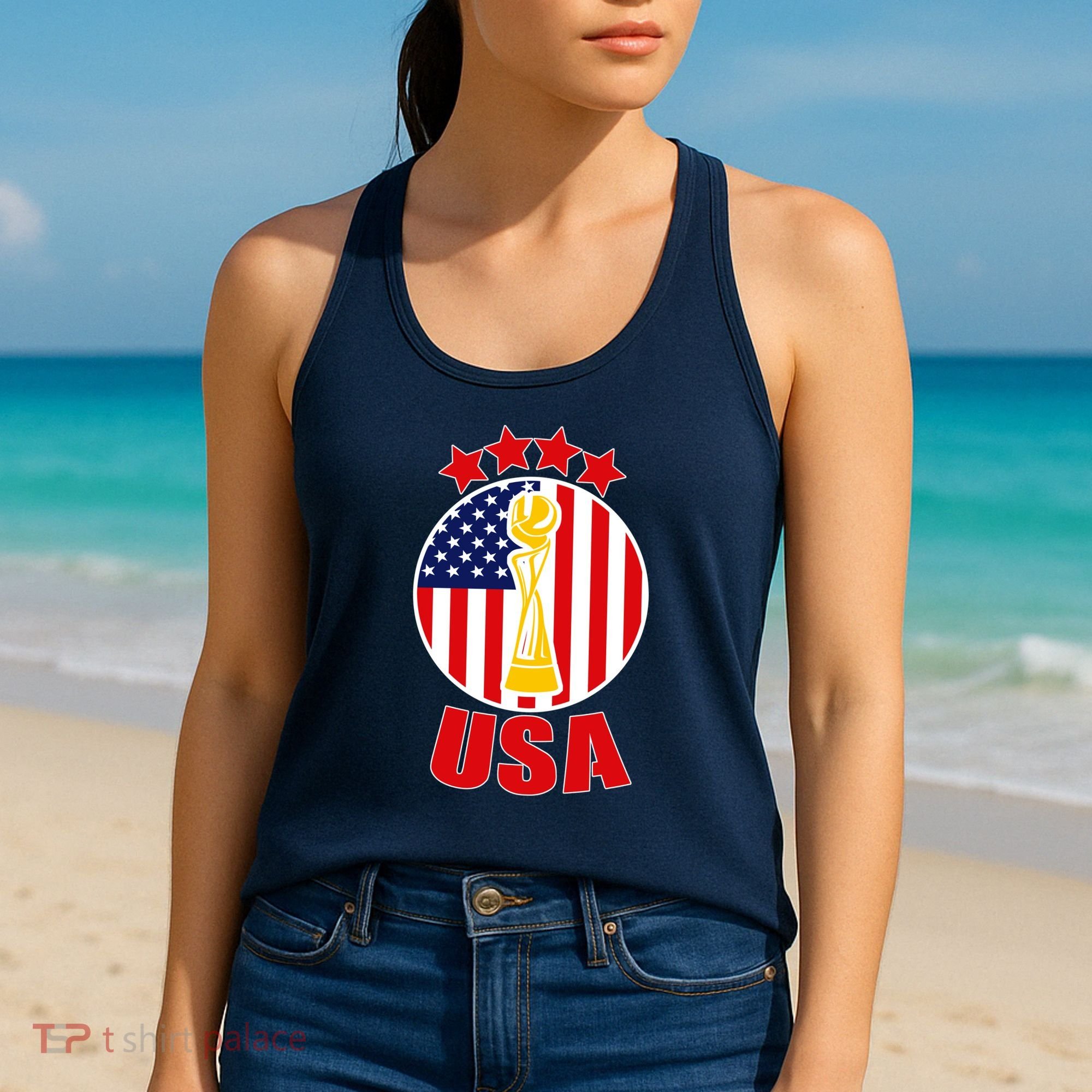 USA Women's Soccer Championship Women's Tank Top