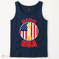 USA Women's Soccer Championship Tank Top thumb 2