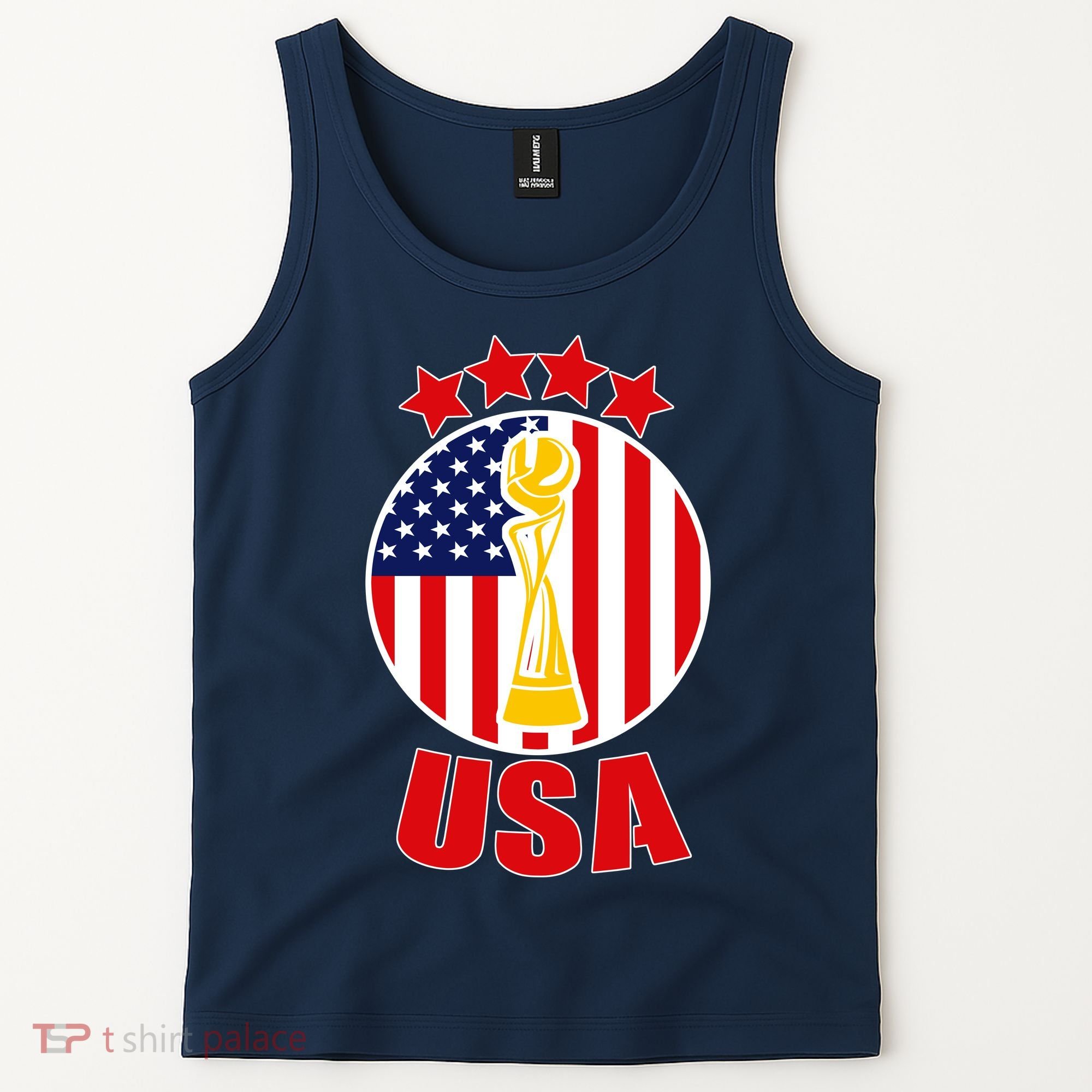 USA Women's Soccer Championship Tank Top
