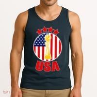USA Women's Soccer Championship Tank Top thumb 3