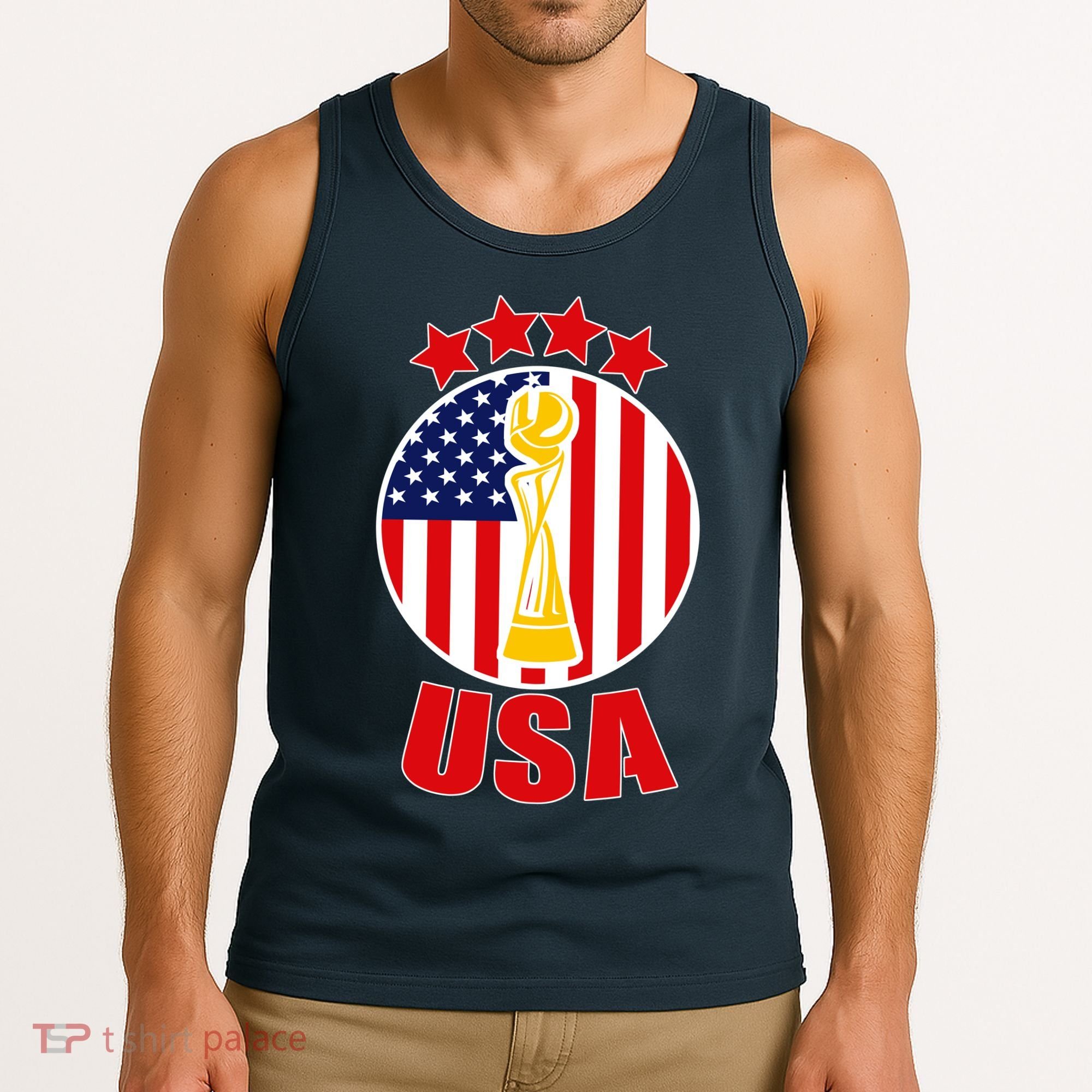 USA Women's Soccer Championship Tank Top