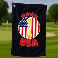 USA Women's Soccer Championship Golf Towel thumb 1