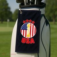 USA Women's Soccer Championship Golf Towel thumb 2
