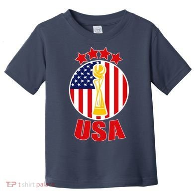 USA Women's Soccer Championship Toddler T-Shirt