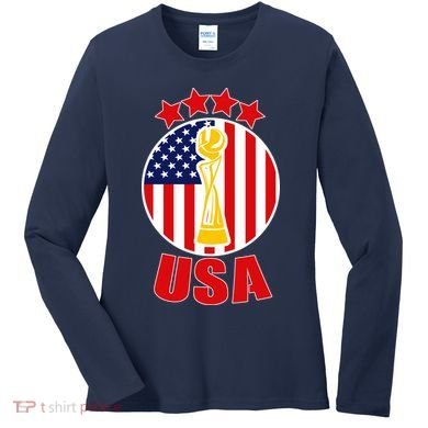 USA Women's Soccer Championship Women's Long Sleeve Shirt