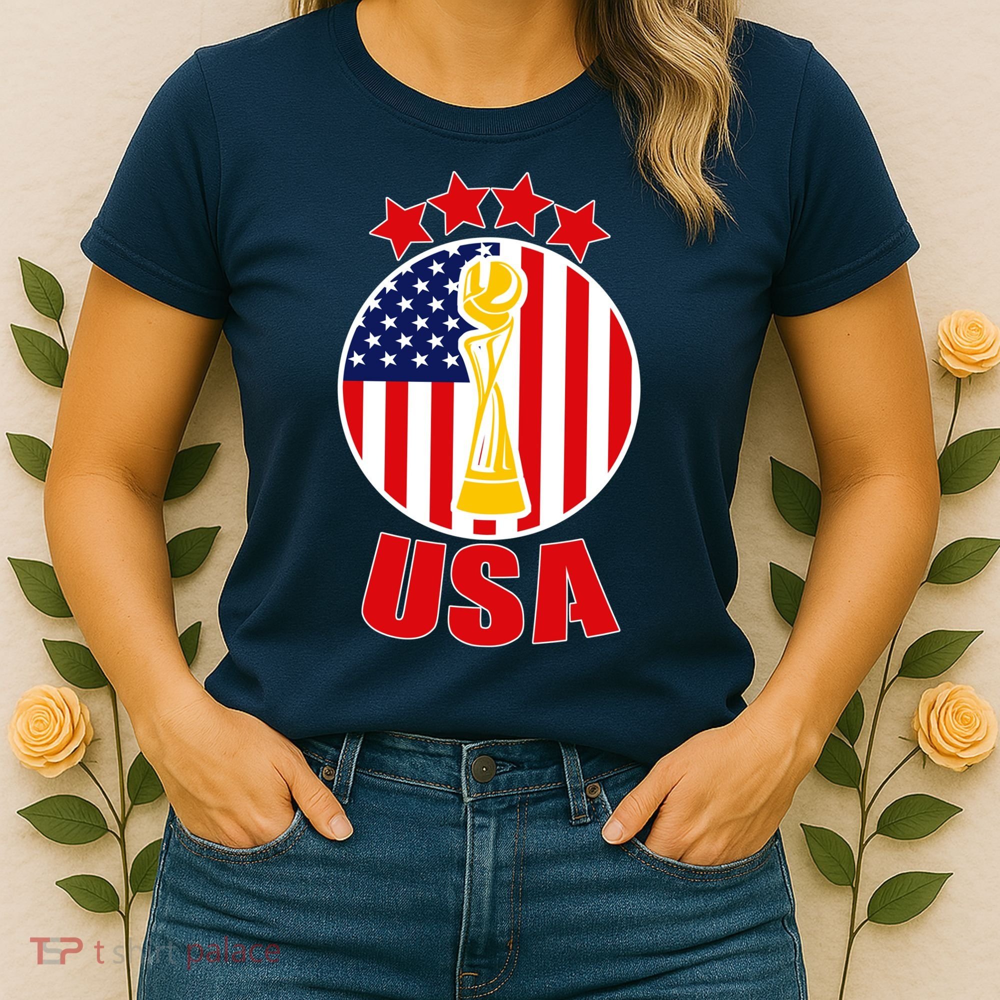 USA Women's Soccer Championship Women's T-Shirt