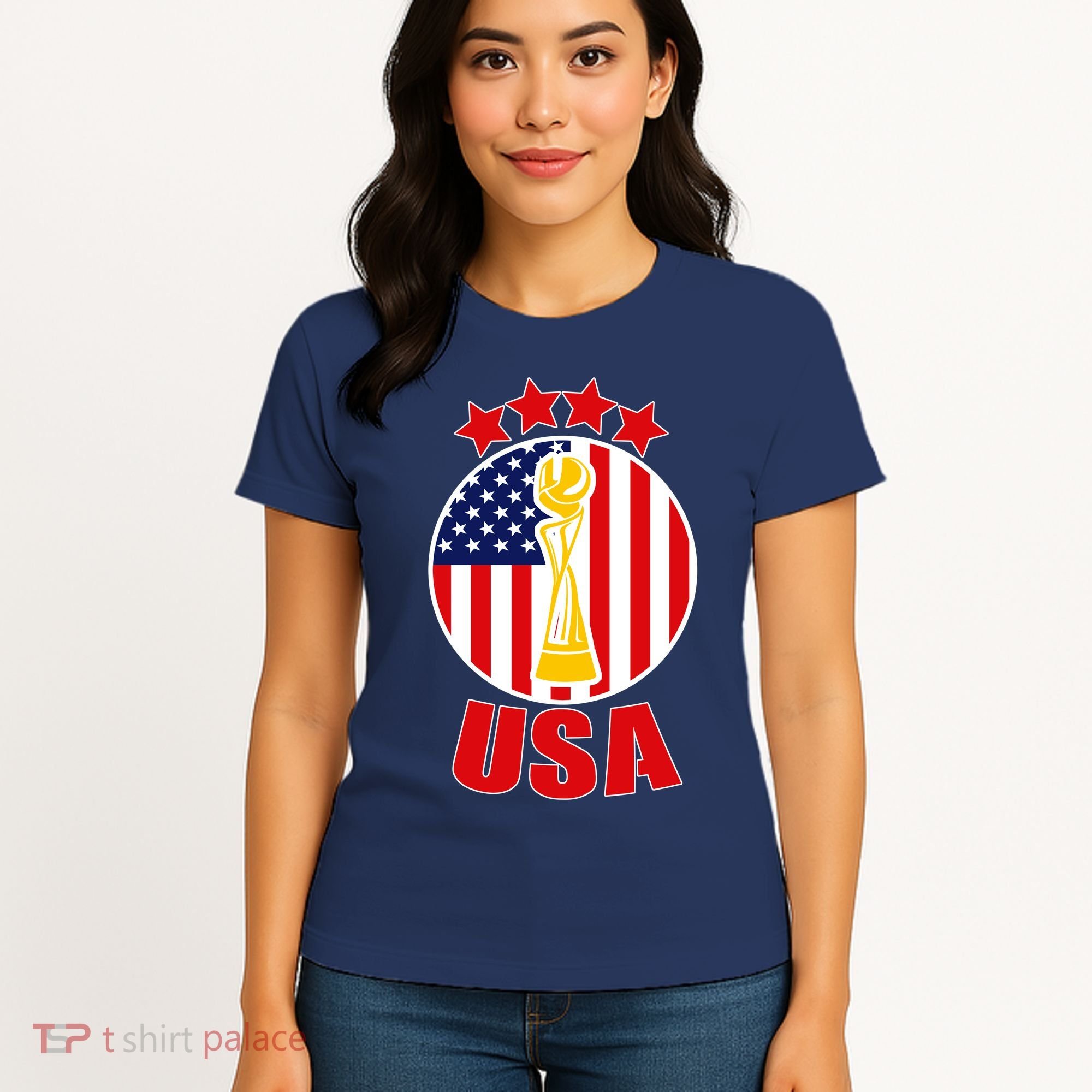 USA Women's Soccer Championship Women's T-Shirt