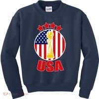 USA Women's Soccer Championship Kids Sweatshirt thumb 0