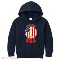 USA Women's Soccer Championship Kids Hoodie thumb 0