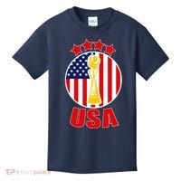 USA Women's Soccer Championship Kids T-Shirt thumb 0