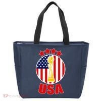 USA Women's Soccer Championship Tote Bag thumb 0