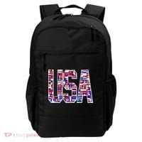 USA World Flags Pattern Backpack thumb 0