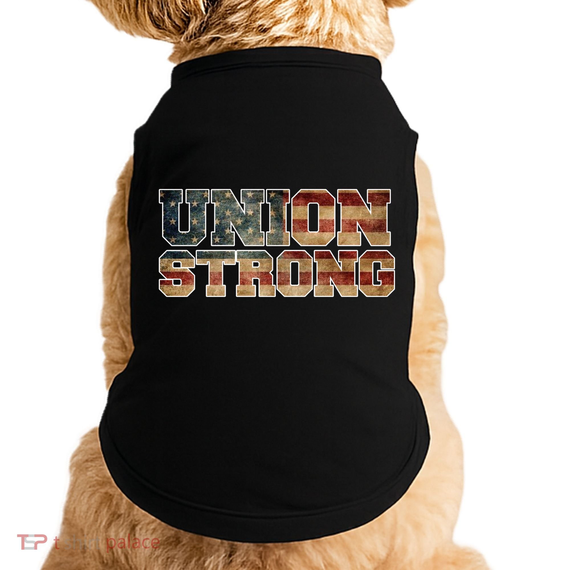 Union Strong And Solidarity Gift Doggie Tank