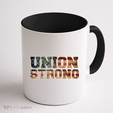 Union Strong And Solidarity Gift Coffee Mug back