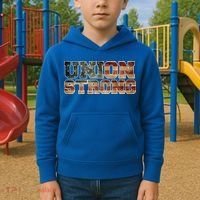 Union Strong And Solidarity Gift Kids Hoodie thumb 2
