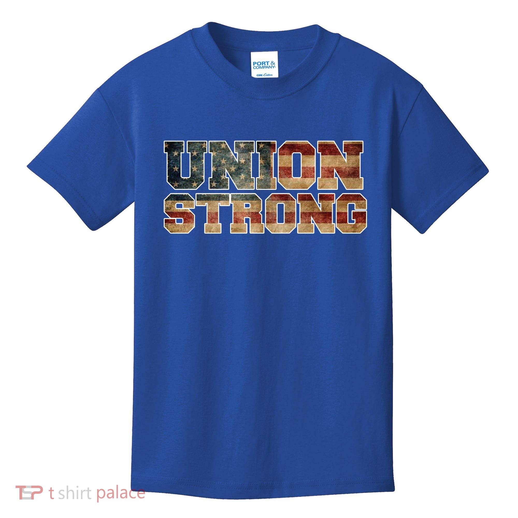Union Strong And Solidarity Gift Kids T-Shirt