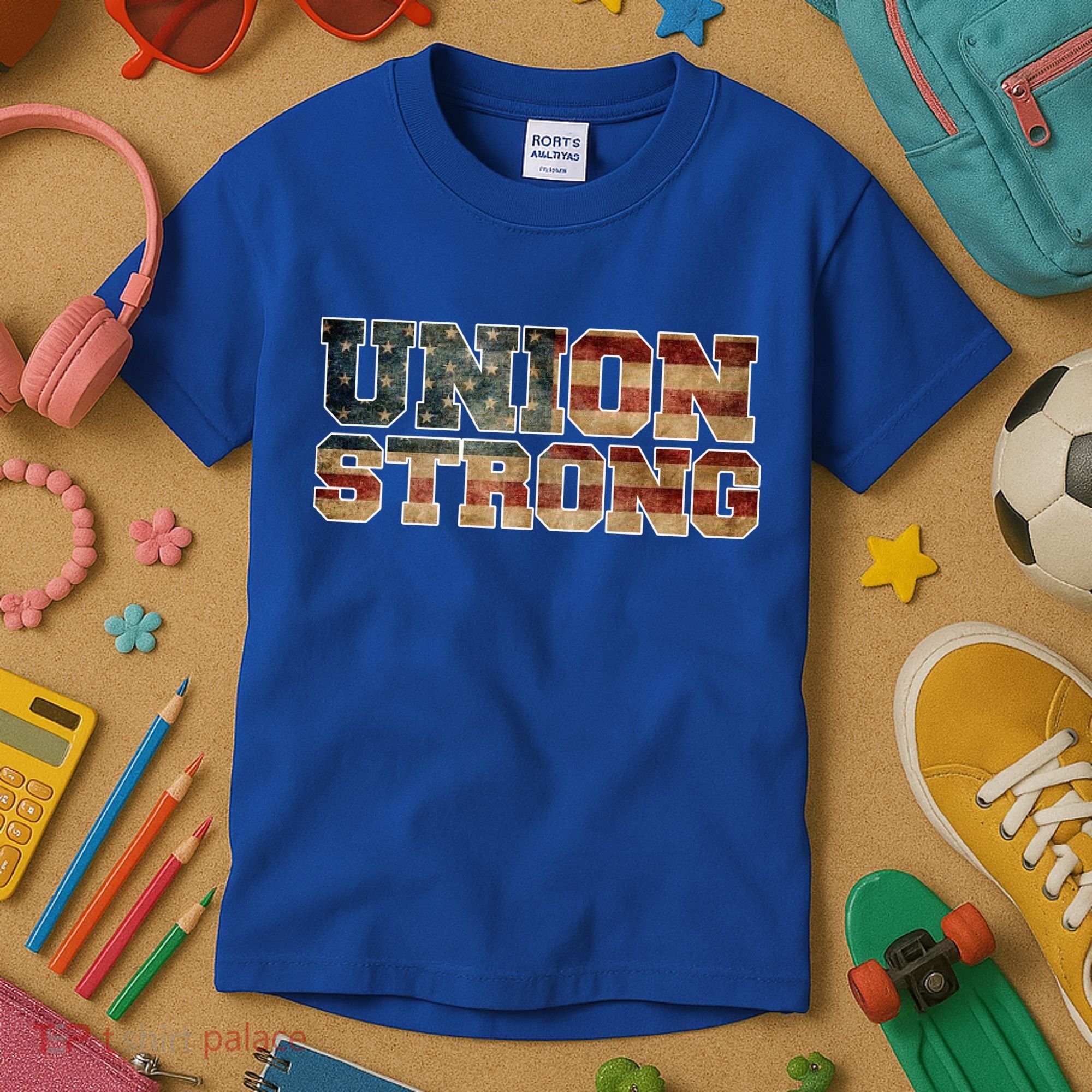 Union Strong And Solidarity Gift Kids T-Shirt