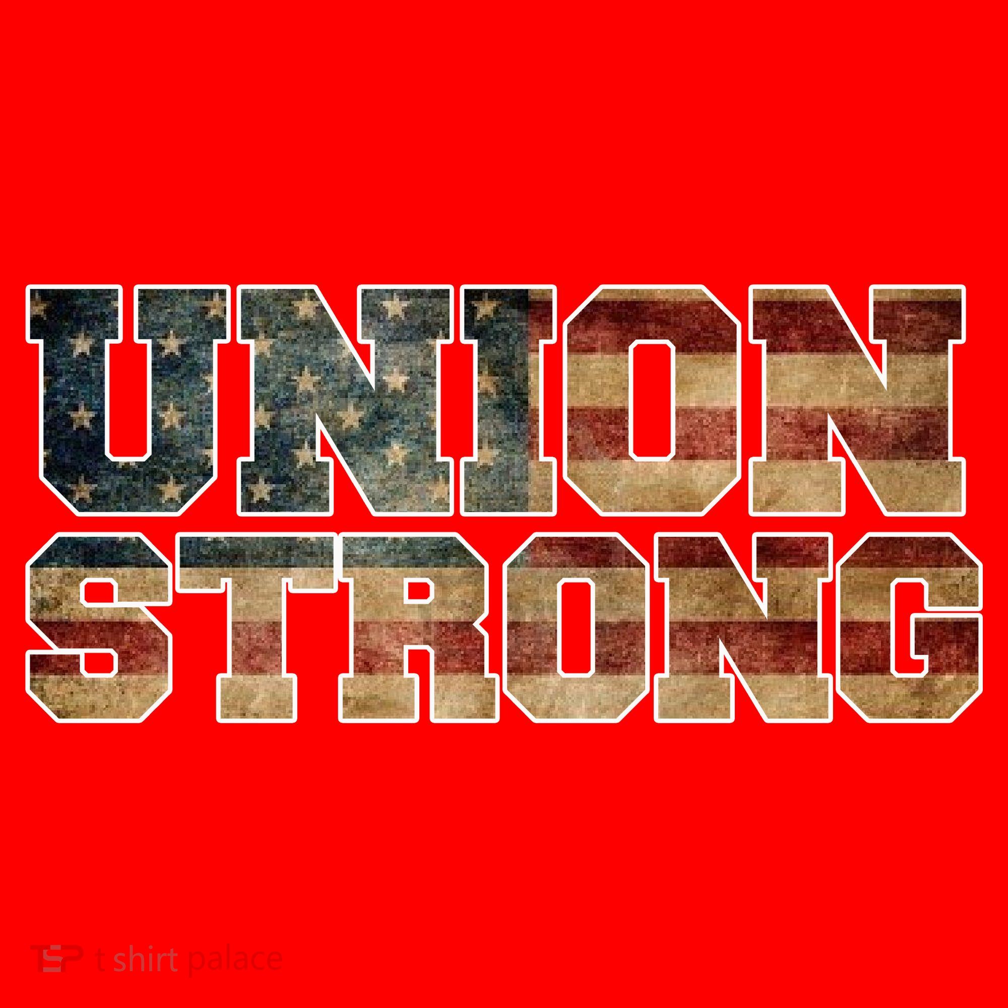 Union Strong And Solidarity Gift Santa Hat