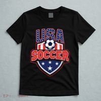 USA Soccer - American Flag Football Player T-Shirt thumb 5
