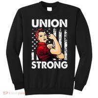Union Strong And Solidarity Union Proud Labor Day Sweatshirt thumb 0