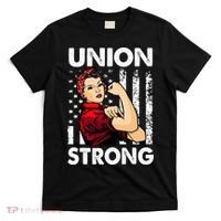 Union Strong And Solidarity Union Proud Labor Day T-Shirt thumb 0