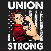 Union Strong And Solidarity Union Proud Labor Day Beanie thumb 2