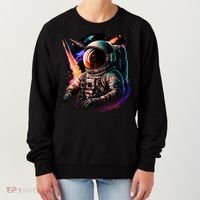 United States Astronaut With Rockets Women's Sweatshirt thumb 0