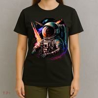 United States Astronaut With Rockets T-Shirt thumb 4