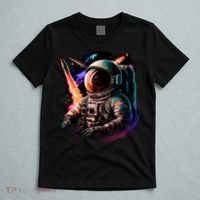 United States Astronaut With Rockets T-Shirt thumb 5