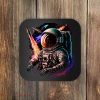 United States Astronaut With Rockets Coaster thumb 0