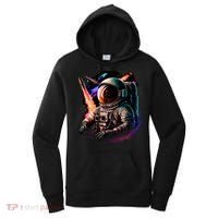 United States Astronaut With Rockets Women's Hoodie thumb 0