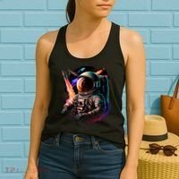 United States Astronaut With Rockets Women's Tank Top thumb 2
