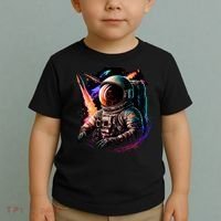 United States Astronaut With Rockets Toddler T-Shirt thumb 2