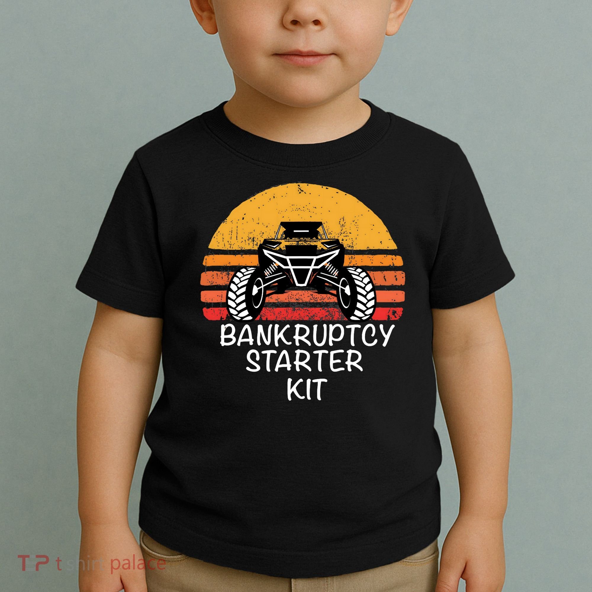 UTV SXS ATV FUNNY SIDE BY SIDE BK STARTER KIT Toddler T-Shirt