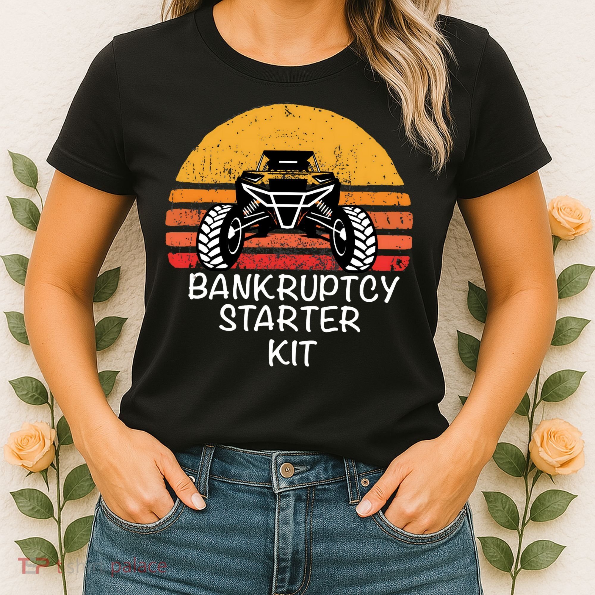 UTV SXS ATV FUNNY SIDE BY SIDE BK STARTER KIT Women's T-Shirt