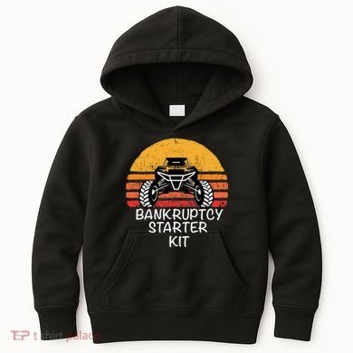 UTV SXS ATV FUNNY SIDE BY SIDE BK STARTER KIT Kids Hoodie