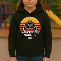 UTV SXS ATV FUNNY SIDE BY SIDE BK STARTER KIT Kids Hoodie thumb 3