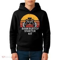 UTV SXS ATV FUNNY SIDE BY SIDE BK STARTER KIT Kids Hoodie thumb 4