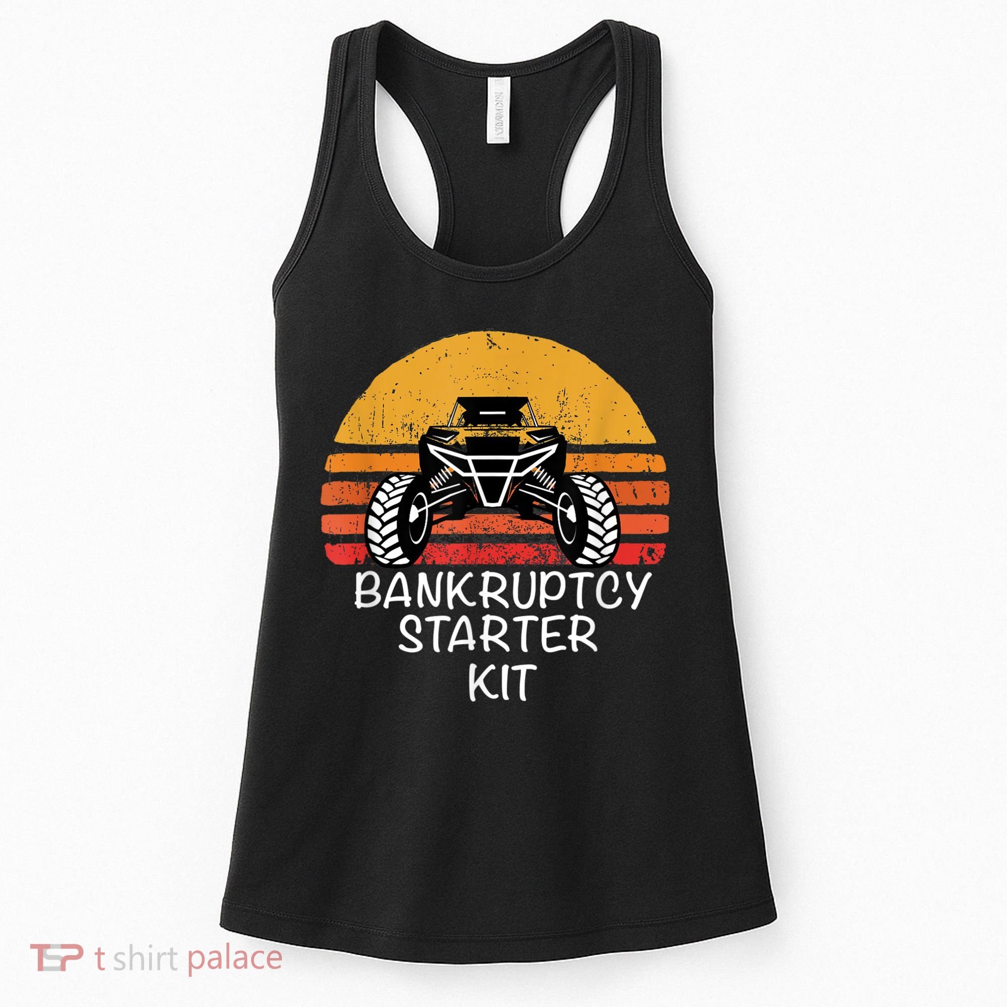 UTV SXS ATV FUNNY SIDE BY SIDE BK STARTER KIT Women's Tank Top