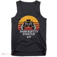 UTV SXS ATV FUNNY SIDE BY SIDE BK STARTER KIT Tank Top thumb 0