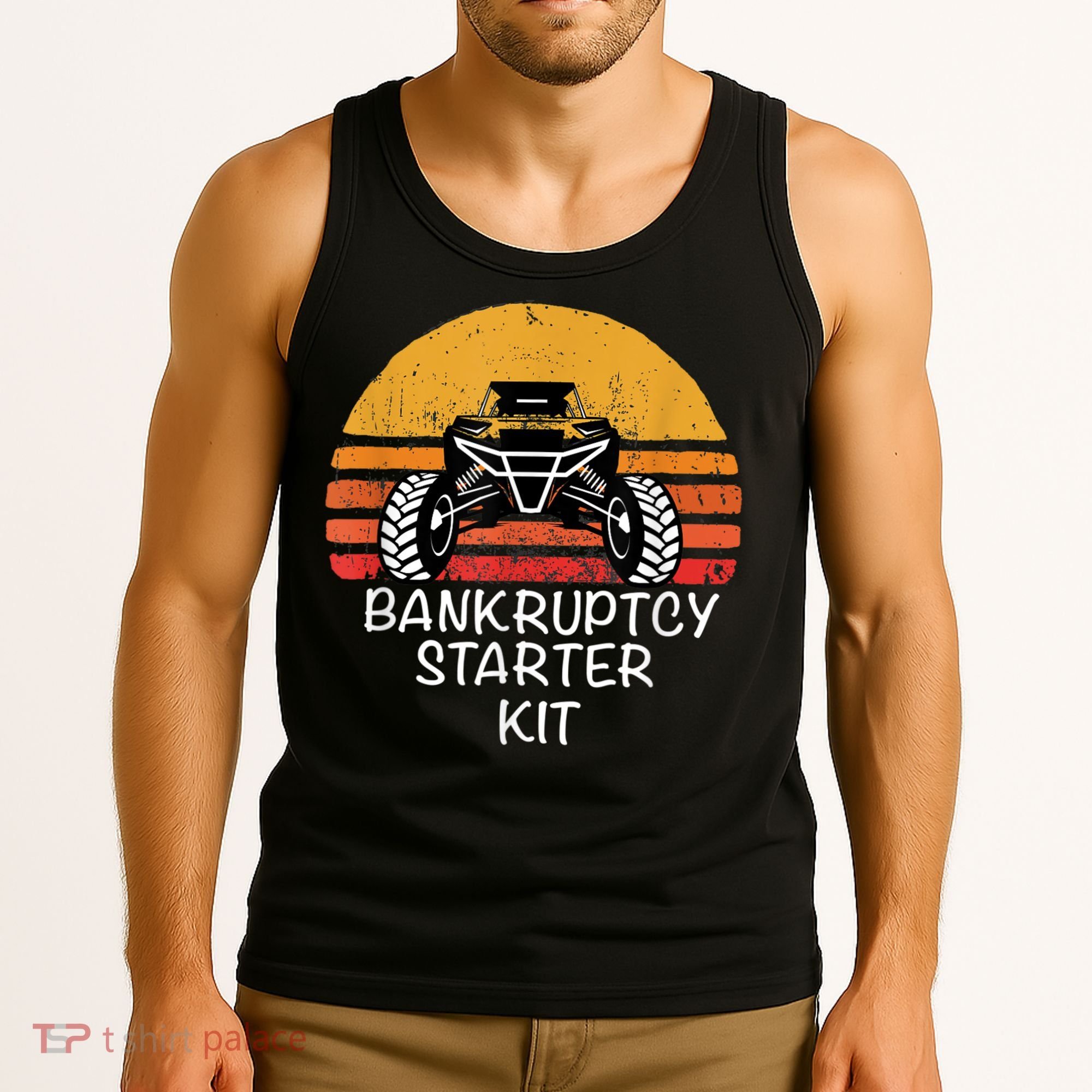 UTV SXS ATV FUNNY SIDE BY SIDE BK STARTER KIT Tank Top