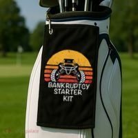 UTV SXS ATV FUNNY SIDE BY SIDE BK STARTER KIT Golf Towel thumb 2