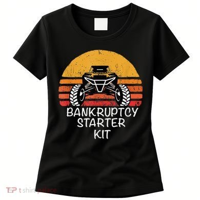UTV SXS ATV FUNNY SIDE BY SIDE BK STARTER KIT Women's T-Shirt