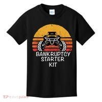 UTV SXS ATV FUNNY SIDE BY SIDE BK STARTER KIT Kids T-Shirt thumb 0
