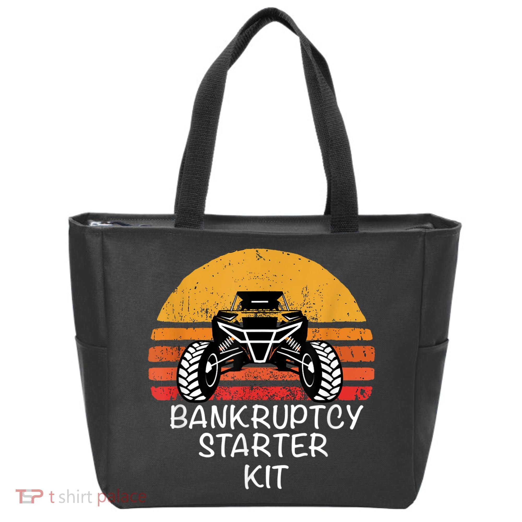 UTV SXS ATV FUNNY SIDE BY SIDE BK STARTER KIT Tote Bag