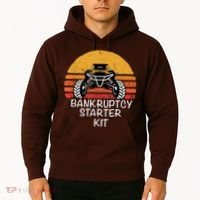 UTV SXS ATV FUNNY SIDE BY SIDE BK STARTER KIT Hoodie thumb 2