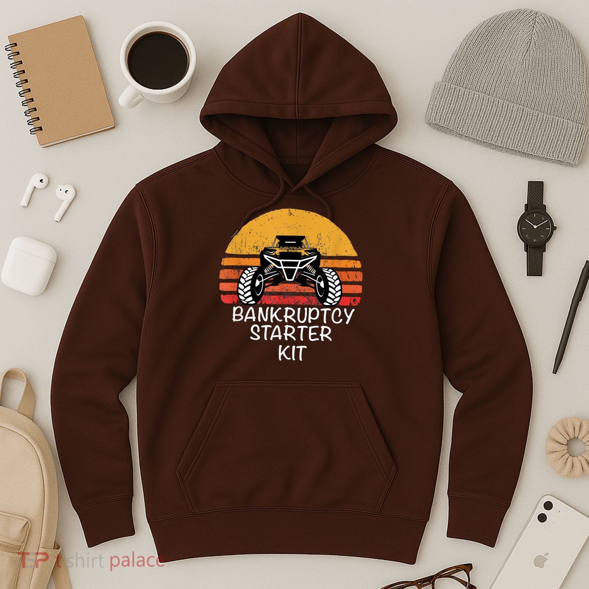 UTV SXS ATV FUNNY SIDE BY SIDE BK STARTER KIT Hoodie